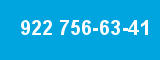 922 756-63-41